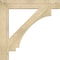 Ekena Millwork Imperial Block Rough Sawn Bracket, Douglas Fir, 6"W x 42"D x 42"H BKT06X42X42IMP05RDF - alternate 2